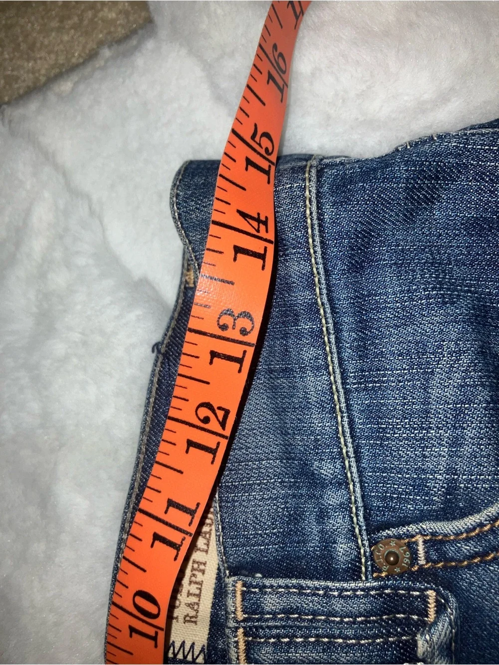 Polo by Ralph Lauren Women's Blue Flared Jeans